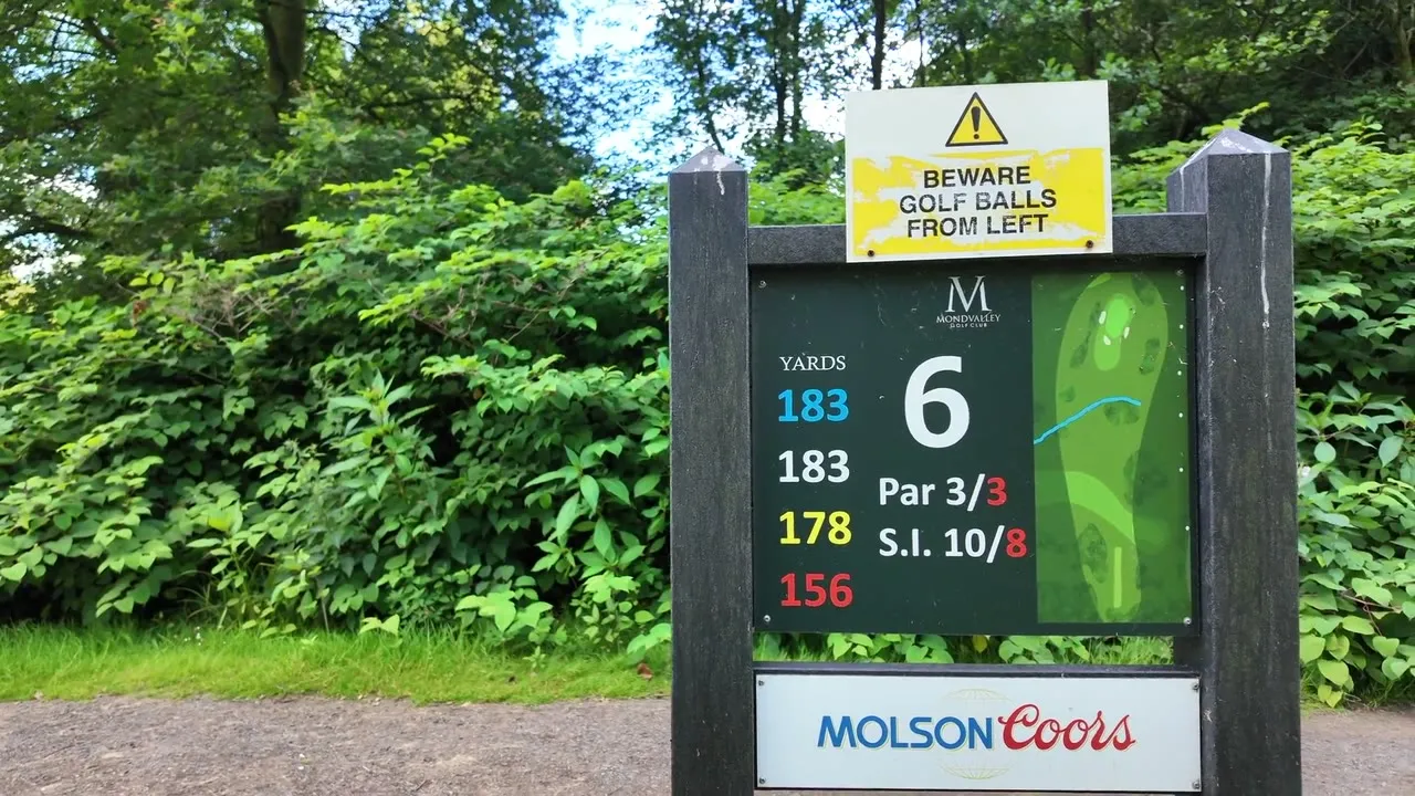 Flyover video of hole 6, Beech Tree